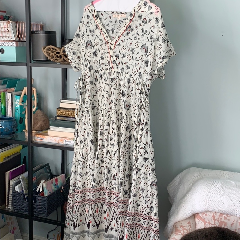 Xirena lightweight maxi dress xs EUC